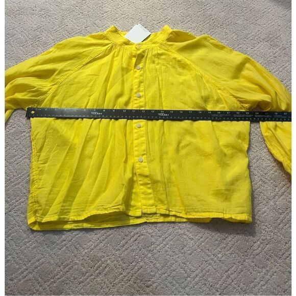 NWT MOTHER THE SUNBURST BLOUSE - Picture 4 of 9